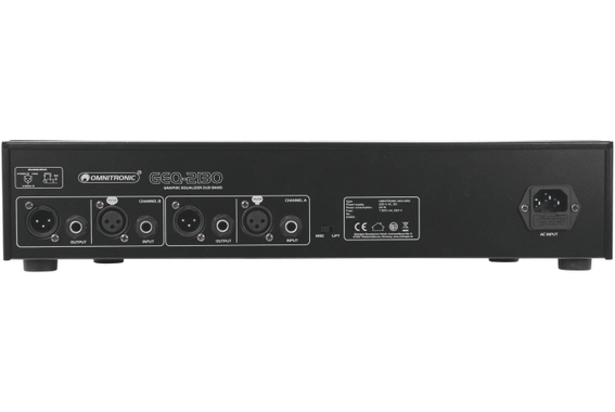 Omnitronic GEQ-2310 Equalizer 2x31-Band image 3