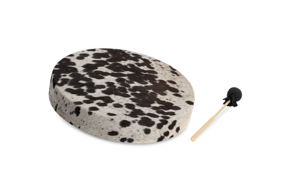 Classic Cantabile HSD-18 Traditionele Sjamanentrommel Met Runderhuid 18" Set Met Standaard image 3