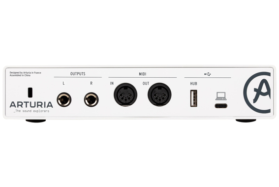 Arturia MiniFuse 2 Interface Audio Double Blanc Set Podcast image 3