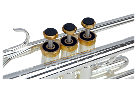 Lechgold TR-16S Bb-trompet verzilverd image 3