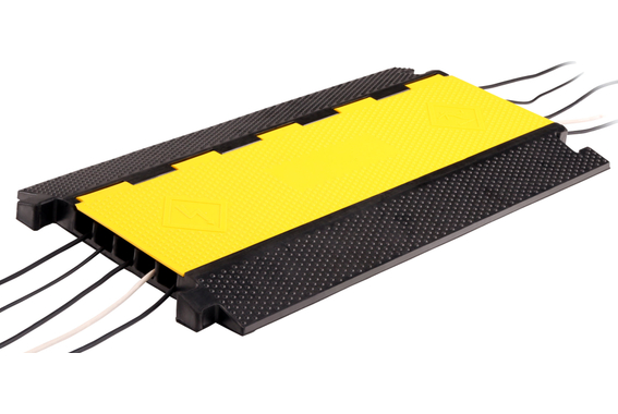 Pronomic Protector 5-90L V2 Passerelle de Câbles 5 Compartiments avec Connecteur 4x Set image 3