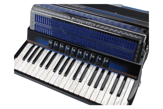 Alpenklang Pro Fisarmonica IV 96 MHR Shadow Blue image 3