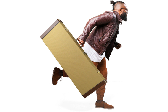 Shaman EGHCRT-1122TW Hardcase Guitare Électrique Tweed image 3