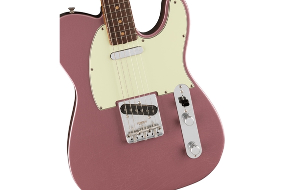 Fender Vintera II Road Worn '60s Telecaster Burgundy Mist Metallic image 3