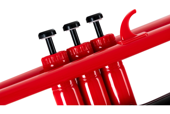 Classic Cantabile KTP-30RD MardiBrass Kunststoff Bb-Trompete Rot  - Retoure (Zustand: sehr gut) image 3