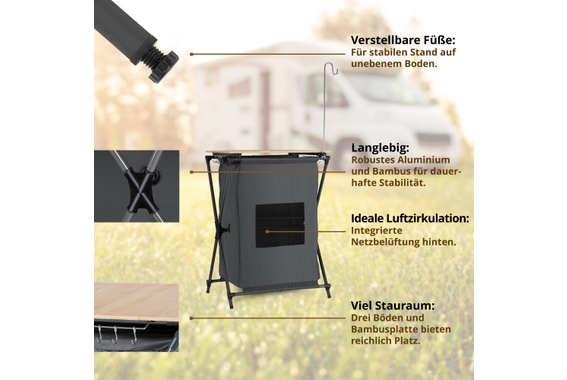Stagecaptain CSB-85 Campingschrank  - Retoure (Zustand: sehr gut) image 3