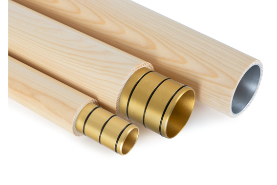 Lechgold Alphorn Natur F 360 cm 3-delig Set incl. Fis-Handbuis image 3