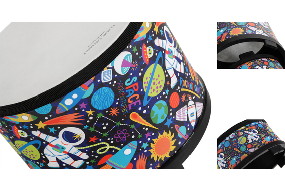 Classic Cantabile Kindertrommel Astronaut Set image 3