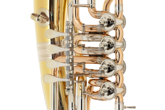 Miraphone Bb-Baryton 54L Loimayr Laiton/Laiton Doré 4 Pistons image 3