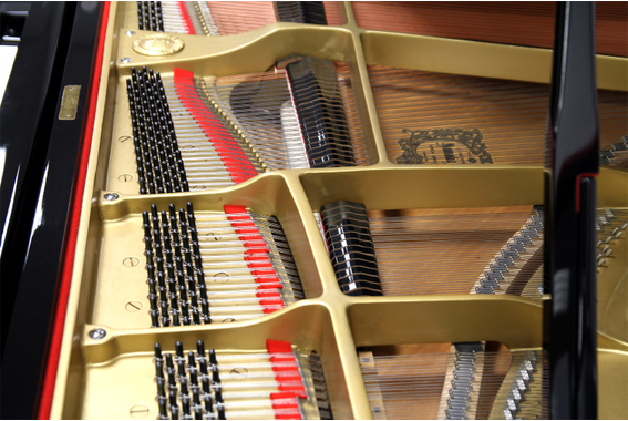 Yamaha C3 186 Flügel schwarz poliert - Generalüberholt image 3