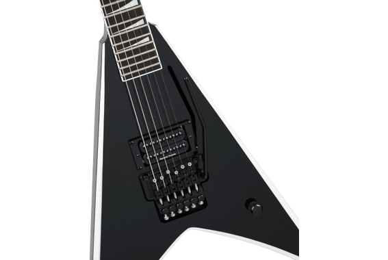 Jackson Pro Series Signature Wes Borland King V Black mit White Bevels image 3