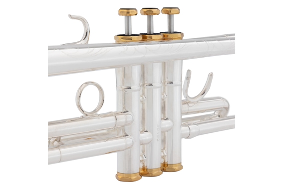 Lechgold TR-18S Bb-Trompete versilbert  - Retoure (Zustand: gut) image 3