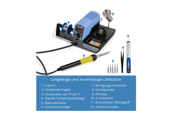Station de Soudage Stagecaptain LS-480 LötProfi image 3