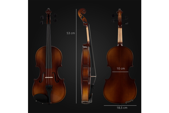 Classic Cantabile Student Violinset 1/2 image 3