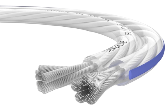 Oehlbach SP-40 / SP-25 Cavo Altoparlante Bi-Wiring Argentato Set 10m image 3