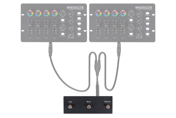 Showlite FS-10 Footswitch für LDO-10 MKII FS  - Retoure (Zustand: sehr gut) image 3