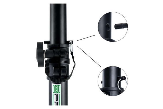Pronomic SPS-1S Eco-Set Boxenstativ Stahl image 3
