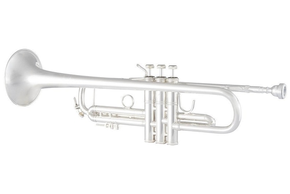 Bach LR180S-72 ML Stradivarius Trompeta Bb Plateada image 3