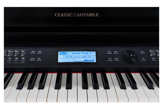 Classic Cantabile GP-A 810 Digitalflügel schwarz Hochglanz  - Retoure (Zustand: gut) image 3