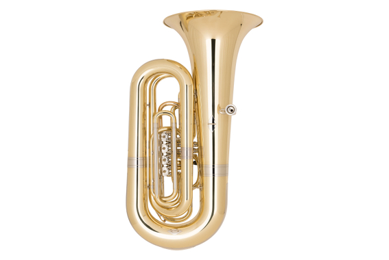 Miraphone Bb-Tuba Model 496 Hagen Messing image 3