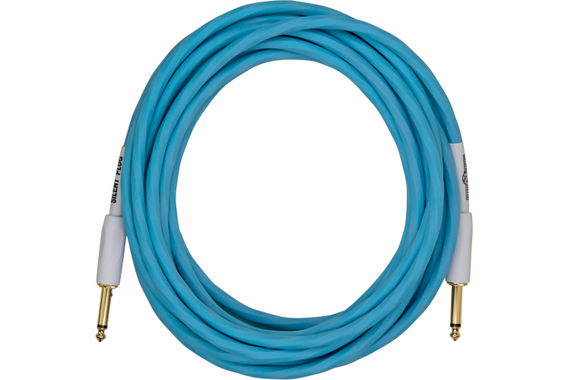 Pig Hog Hex Series Silent Câble 5,6m Daphne Blue image 3