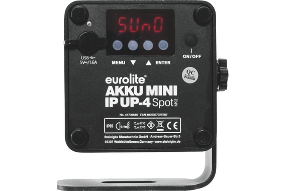 Eurolite Battery Mini IP UP-4 QCL Spot MK2 image 3