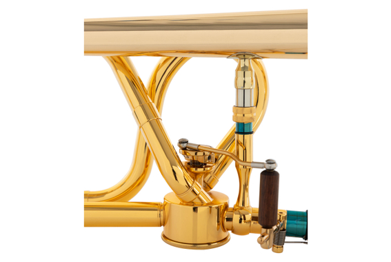 Lechgold QP-18GL Quartposaune Goldmessing  - Retoure (Zustand: sehr gut) image 3