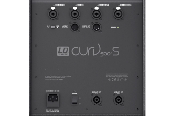 LD Systems CURV 500 ES Système Actif Incl. Barre de Distance + Câble Haut-Parleur image 3