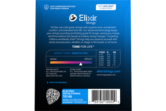 Elixir 12052 Electric Nanoweb Light Pack De 3 image 3