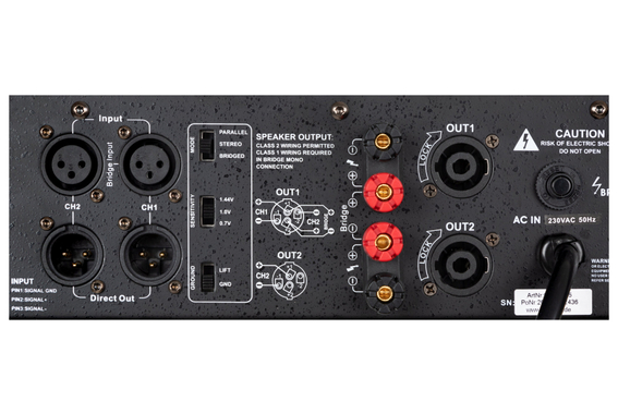 Pronomic XA-800 Endstufe 2x 1900 Watt image 3