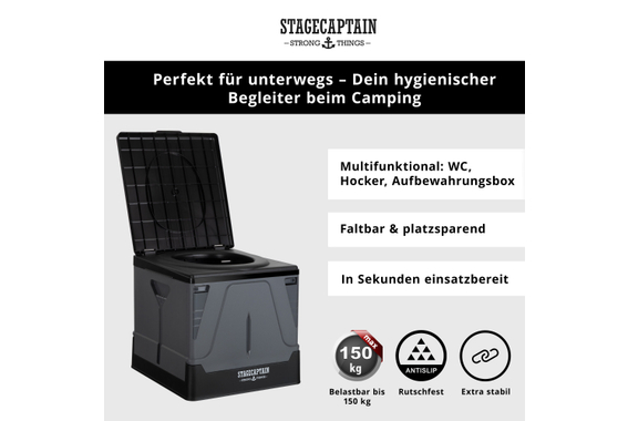 Stagecaptain Quixie-3436 Set Toilette Privacy Camouflage image 3