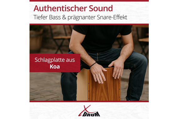 XDrum Cajon Peruana Koa  - Retoure (Zustand: sehr gut) image 3
