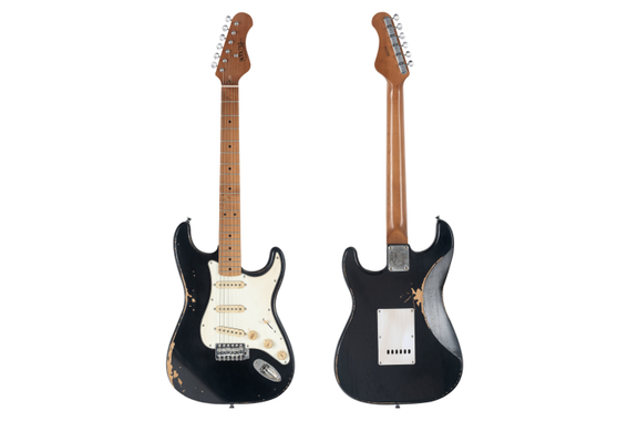 Rocktile Vinstage ST-RMBK Guitare Électrique Black image 3