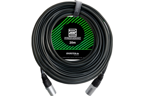 Pronomic ECM-20 BK CAT5e Câble Réseau 20m + Set Bobine image 3