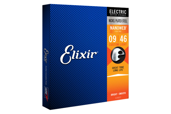 Elixir 12027 Electric Nanoweb Custom Light image 3