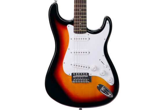 Rocktile Sphere Classic E-Gitarre Sunburst + Zubehör-Set image 3