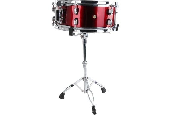 XDrum Semi 20" Studio Batterie Lipstick Red Set incl. Support Galgen + Cymbale Crash image 3