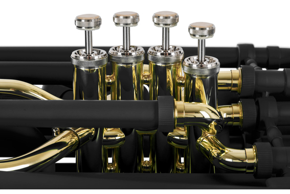 Classic Cantabile KT-30MS MardiBrass Kunststoff Bb-Tuba Matt-schwarz  - B-Ware (Zustand: sehr gut) image 3