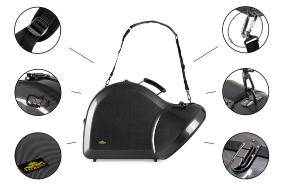 Lechgold Deluxe Koffer für Einfach- & Doppelhorn  - Retoure (Zustand: sehr gut) image 3