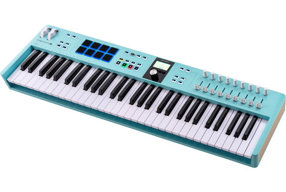 Arturia KeyLab Essential 61 mk3 Aquamarine image 3
