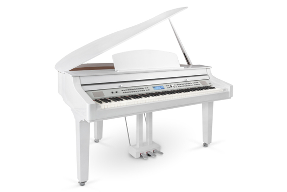 Classic Cantabile GP-A 810 Digitalflügel weiß Hochglanz Set image 3