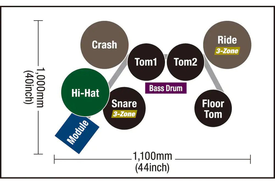 Yamaha DTX6K-X E-Drum Kit image 3