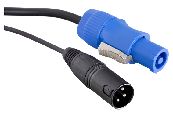 Pronomic Stage PPX-2.5 Cavo Ibrido Powerplug/XLR image 3