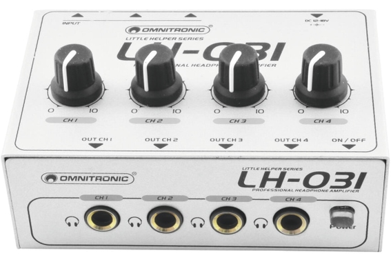 Omnitronic LH-031 Hoofdtelefoonversterker image 3