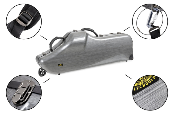 Étui Deluxe Lechgold pour Saxophone Baryton image 3