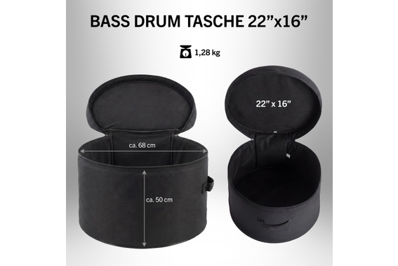 XDrum Drum Bag for 22" x 16" Bass Drum image 3
