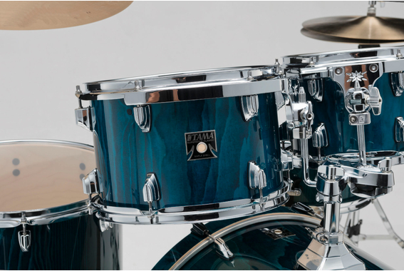 Tama CL52KRS-PGHP Superstar Classic Drumkit Gloss Sapphire Lacebark Pine image 3