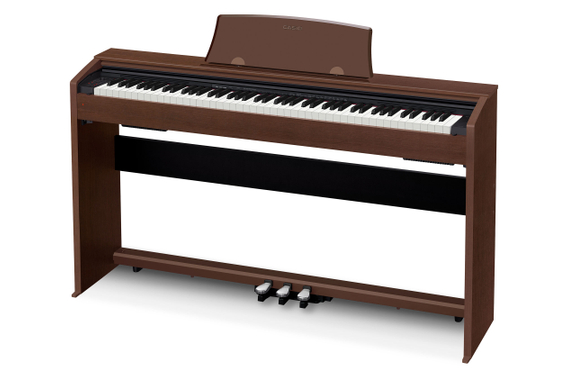 Casio PX-770 BN Privia Digitalpiano braun Set inkl. Pianobank, Kopfhörer & Schule image 3