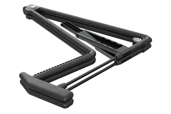 K&M 17580 Heli 2 Support Guitares Acoustiques Noir Set de 3 image 3
