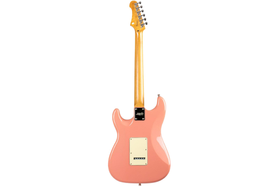 Jet Guitars JS-300 Chitarra Elettrica Burgundy Pink image 3